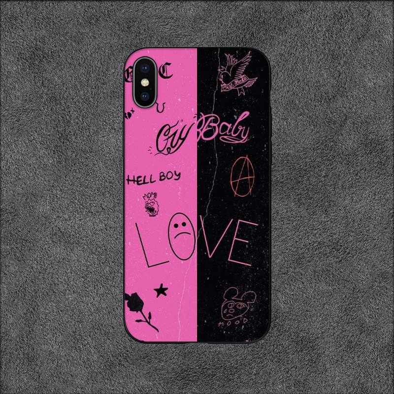 Lil Peep Рэпер iPhone Samsung Galaxy Redmi Xiaomi Note S A 16 15 14 13 12 11 20 21 22 23 53 54 Pro Plus Ultra Силиконовый чехол