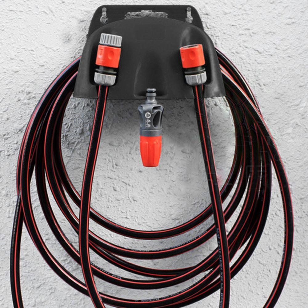 Plastic Wall Mounted Garden Irrigation Hose Pipe Hanger Rack Tap Watering Hose Organizer Winding Frame Storage Holder Pipe