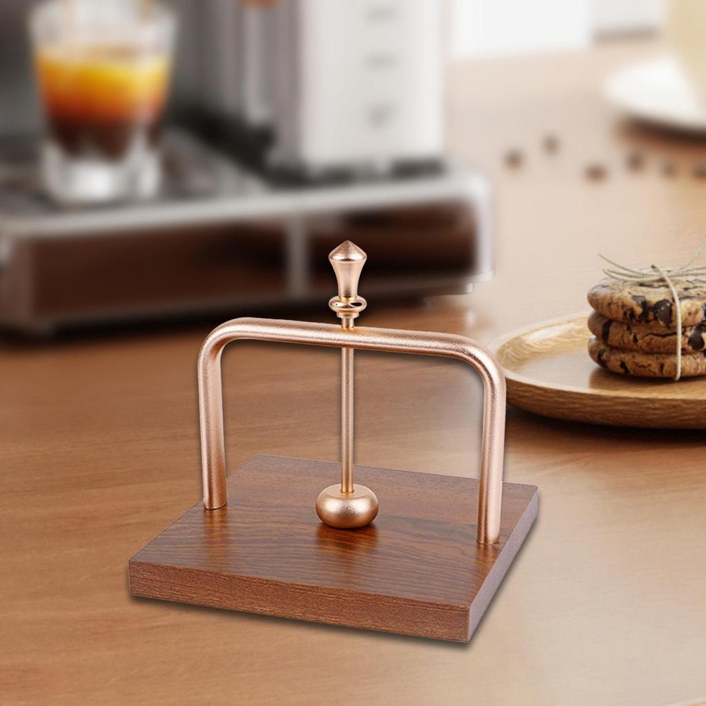 Countertop Napkins Holder Tissue Holder Wooden Base Decoration Paper Towel Rack Tissue Dispenser for Hotel Office Farmhouse