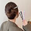 Китайский стиль палочки для волос винтажные из ацетатной смолы палочки для еды женские заколки клипса шпилька головной убор свадебные ювелирные аксессуары подарки