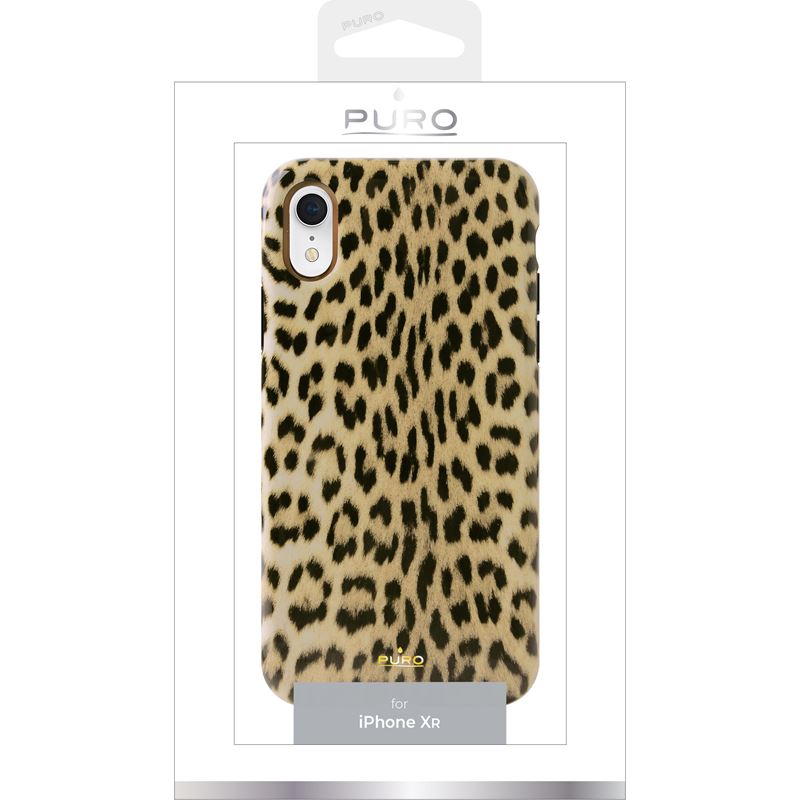 Puro Glam Leopard Cover - Etui Iphone Xr (Leo 1)