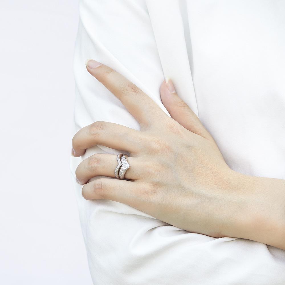 Классическое кольцо Lindon из стерлингового серебра 925 пробы с цирконом, женские ювелирные изделия, свадебный подарок для вечеринки