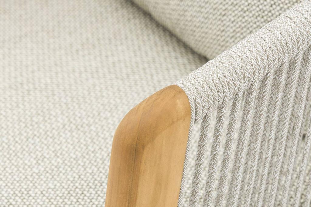 Haven Garden Chair 57X63X76 Zumm Mokka Aluminum Teak Homms