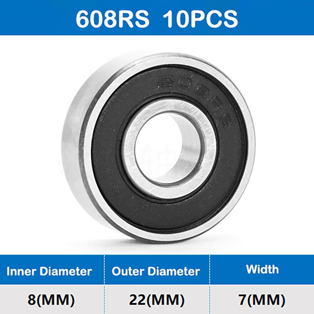 New Double Shielded Ball Bearings 608ZZ 608RS 6000ZZ 6000RS Miniature bearing 609ZZ 6001ZZ 6001RS Deep Groove bearing