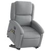 VidaXL Fauteuil de Massage Inclinable, Chaise de Relaxation avec Dossier et Repose-pied Réglables, Siège de Salon Salle de 3204176
