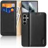 Dux Ducis Hivo Case With Flap And Rfid Blocking For Samsung Galaxy S24 Ultra - Black