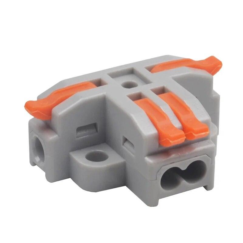 5 шт. T3 T4 быстрый соединитель T-образный зажим трех- и четырехсторонний разветвитель T-образный зажим кабель ответвление быстрый соединитель клеммы