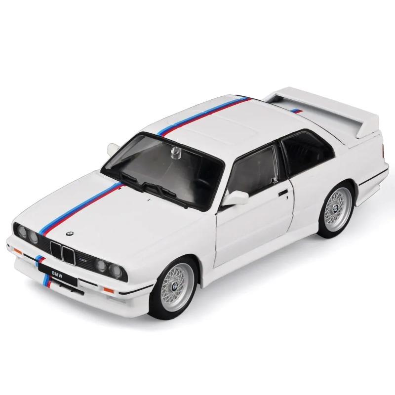 Бураго 1:24 BMW M3 1988 Детский автомобиль 21100W Белый