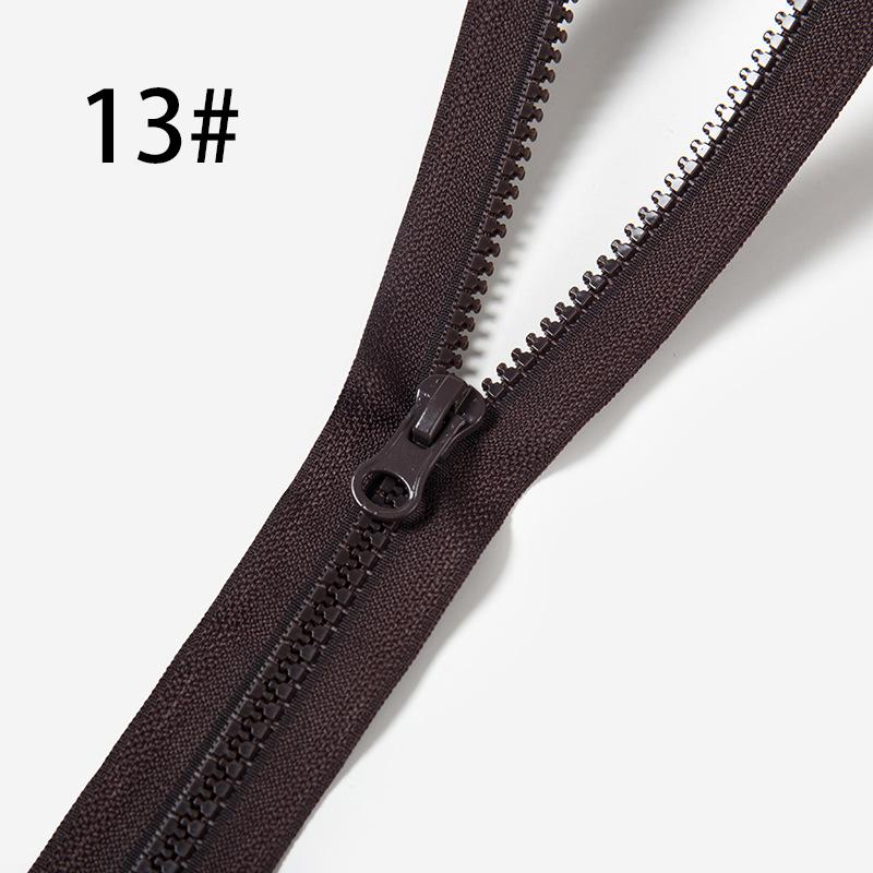 5# Спиральные молнии из смолы Портной Цветная молния с открытым концом DIY Ручная работа Пуховик Пальто Одежда Швейные аксессуары