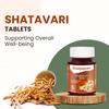 Baidyanath Shatavari Tablets 60 Tabs X Pack of 2 250mg Herbal Supplement for Immunity Strength and Wellness Support