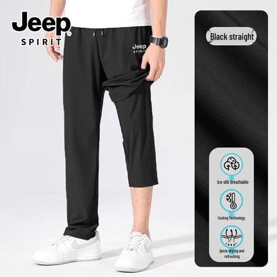 Мужские повседневные брюки JEEP SPIRIT из ледяного шелка