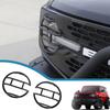 Car Front Headlight Lamp Decoration LED Light Source Guards Cover for Ford Bronco 2022 2023 Lamp Hoods Exterior Accessories