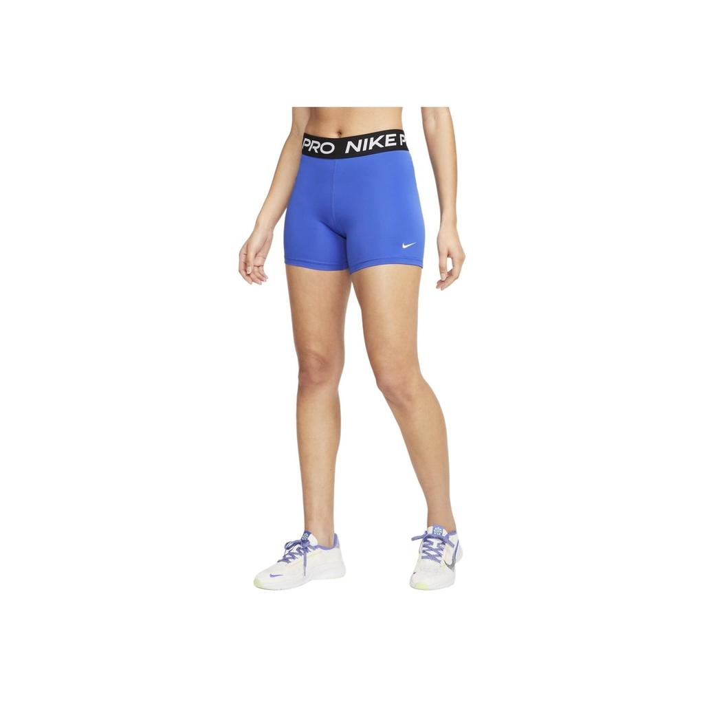 Nike Letter Print Slim Fit Logo Sports Shorts Women Shorts Blue CZ9831-481