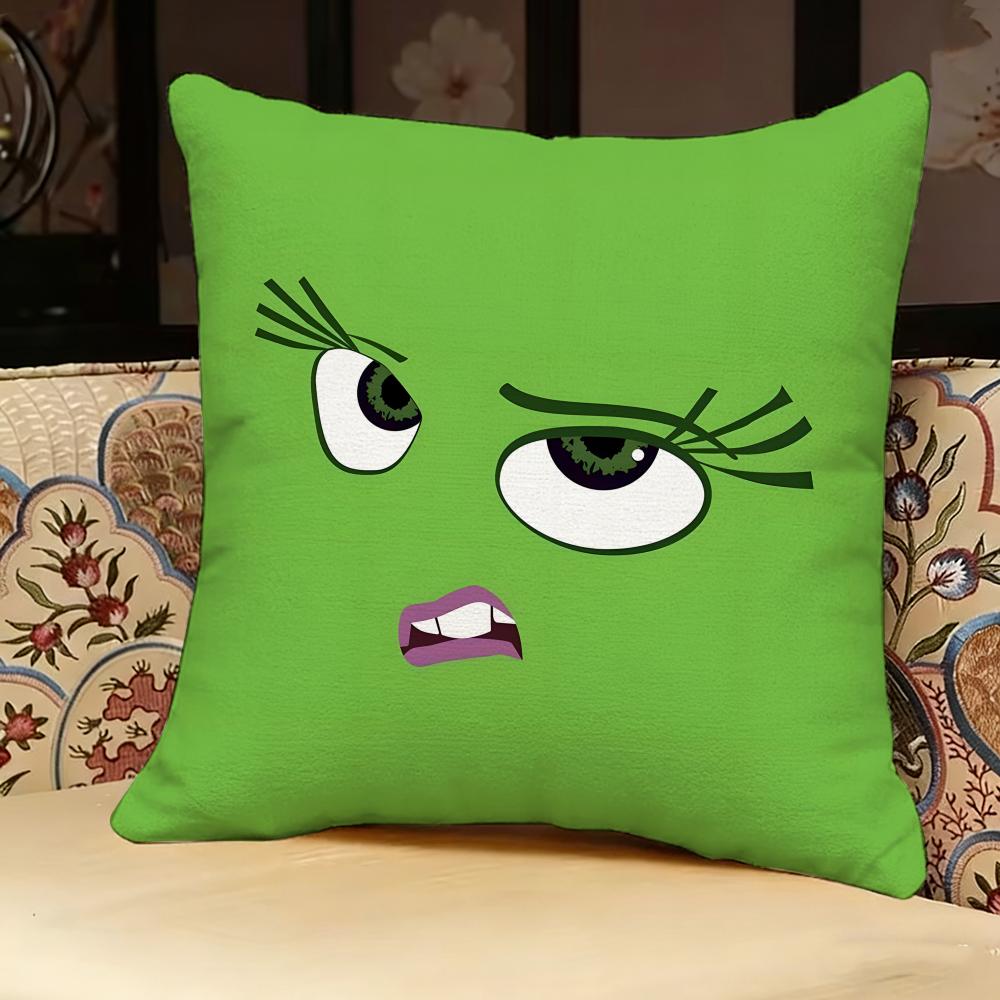 CARTOON ANGRY EYES Pillow Case Pillowcase Doublesided Printed Sofa Cushion Bedroom Headboard Pillow