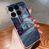 Чехол Для Xiaomi17T 17Ultra Красивый Цветок Астронавт Защита от Отпечатков Пальцев Прозрачный Чехол Для Xiaomi 17T 17 Ultra Coque Funda