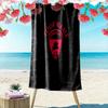Custom Clermont Foot Print Beach Towel, Large Soft Quick Dry Towel for Beach Camping Swimming