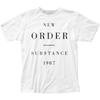 New Order Substance 1987 Мужская футболка Музыка Классический Рок-н-ролл Группа Новая Белая
