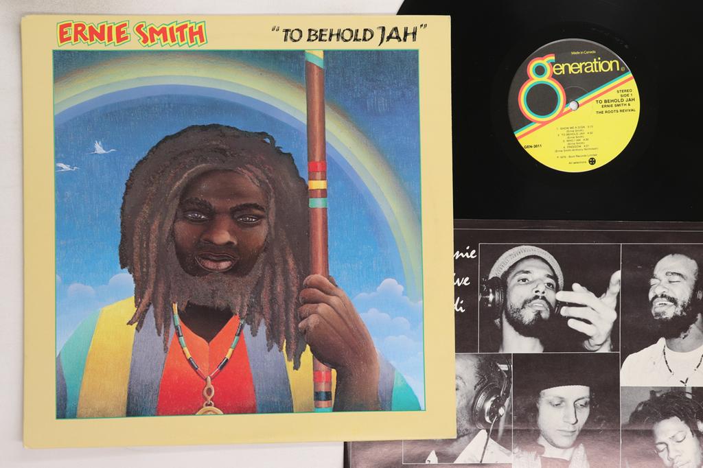 LP Record ERNIE SMITH & THE ROOTS REVIVAL - To Behold Jah GEN3011 GENERATION RECO 1979 Canada Reggae, Ska & Dub Used