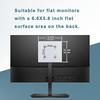No punching screw back patch computer monitor bracket non porous accessories universal monitor sticker VESA non marking 17 27 inch non marking sticke