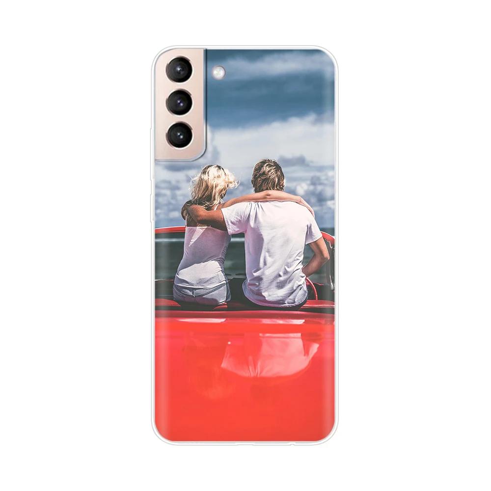 Чехол-сумка для мобильного телефона Для Samsung Galaxy S21 Силиконовая задняя крышка Для Samsung S21 plus s 21 GalaxyS21 S21 FE S21Ultra Чехлы Capas