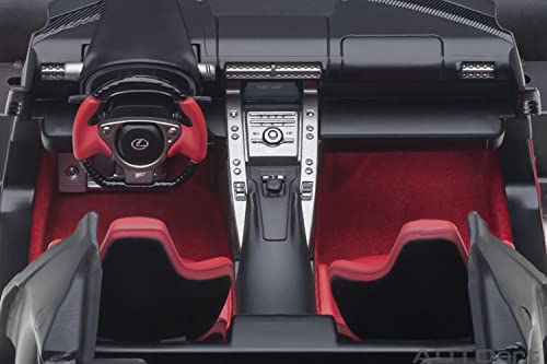 AUTOart Масштаб 1/18 Lexus LFA (Белоснежный/Черный углеродное волокно) Готовый продукт