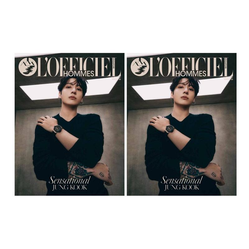 [ПРЕДЗАКАЗ] Чонгук (БТС) – L'OFFICIEL Hommes Сингапур Март 2026
