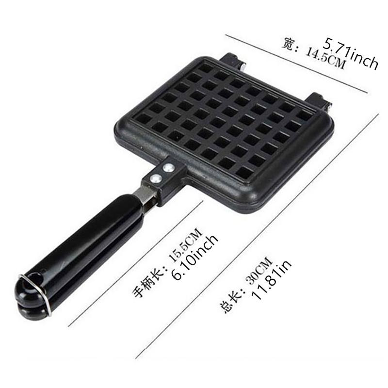 Вафельница с антипригарным покрытием, сэндвичница, бытовая кухонная газовая сковорода, печь для выпечки яиц с пузырьками, машина для завтрака