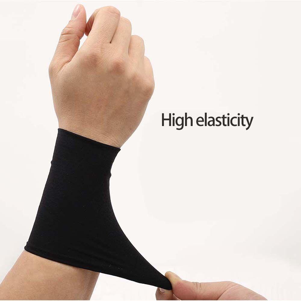 Outdoor For Men Women Unisex Cycling Arm Sleeves Ice Silk Sleeves Sunscreen Wrist Sports Wristband