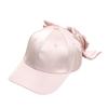 Cap Back Ribbon Hat Baseball Cap Plain Cap Sun Protection Sunburn Protection [Haveri] Women's (Champagne)