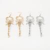 Gothic Scorpion Rhinestone Drop Earrings For Women Personality Insect Pendant Earring Party Jewelry Punk Girls Accessories