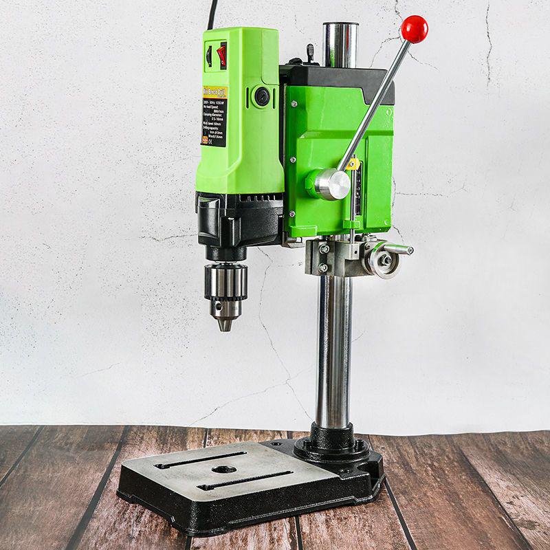 220V High-Speed Mini Bench Drill Press & Lathe – Multifunctional Precision Drilling Machine