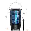 2-in-1 Portable Camping Light and Mosquito Zapper 2000V Electric Bug Zapper Outdoor Lamp Built-in
