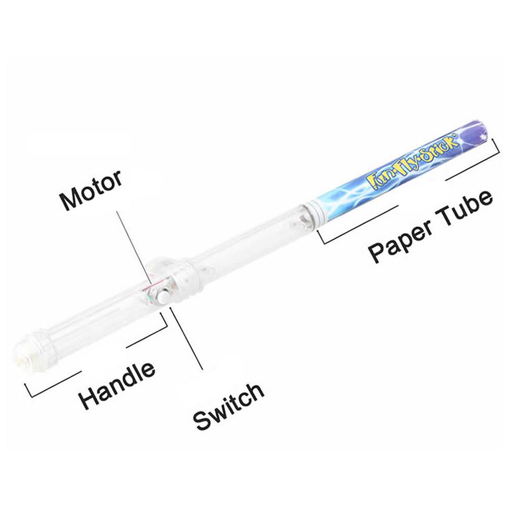 Fun Fly Stick Electric Static Wand Science Kit Education Toys Amazing Levitation Wand with 10pc