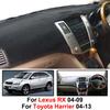 Xukey для Lexus RX RX300 RX330 RX350 2004-2009 Harrier 2004-2013 Накладка на приборную панель Dashmat Коврик на панель Защита от солнца Накладка на приборную панель