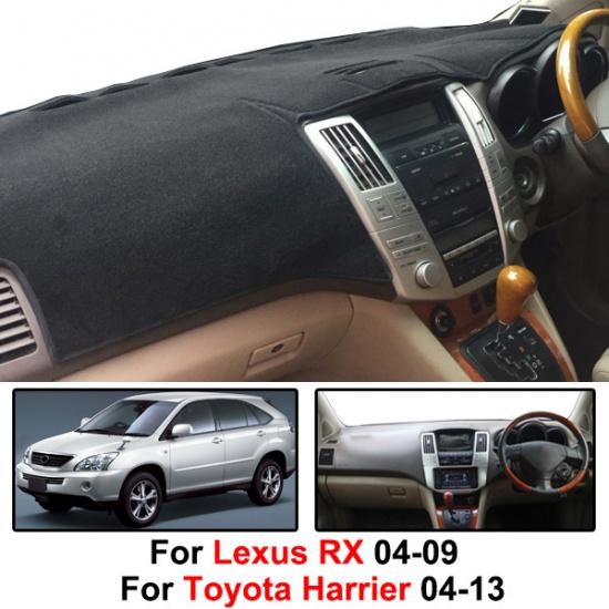 Xukey для Lexus RX RX300 RX330 RX350 2004-2009 Harrier 2004-2013 Накладка на приборную панель Dashmat Коврик на панель Защита от солнца Накладка на приборную панель