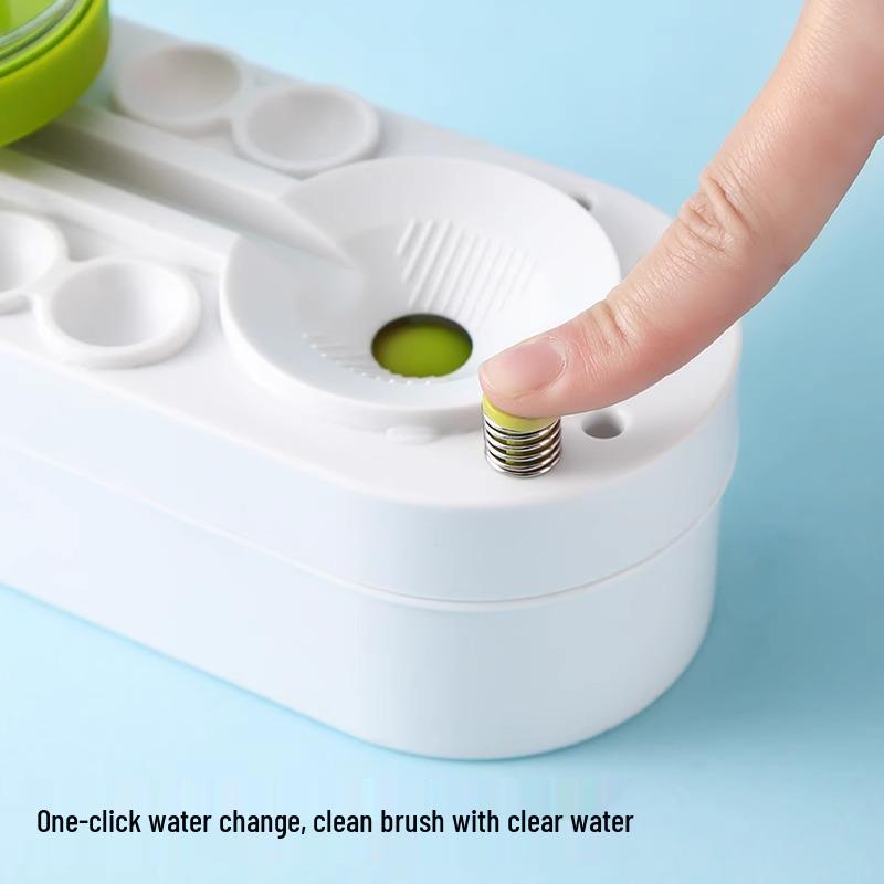 Маленькая емкость для промывки кистей для акварельных и масляных красок