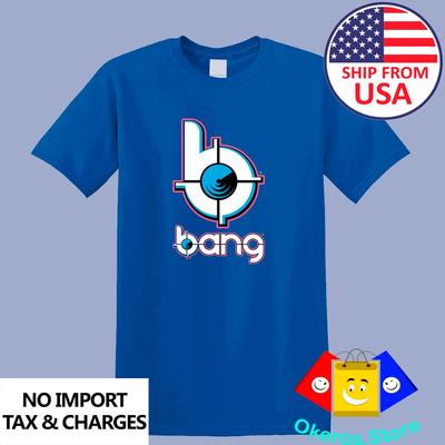 Энергетический напиток Bang Мужской Королевский Синий Размер от S до 5XL