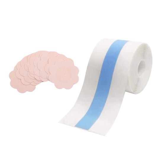 1 комплект наклеек на грудь, многоцелевой прозрачный дизайн, удобный дышащий инструмент для красоты, силиконовая лента для подтяжки груди для женщин