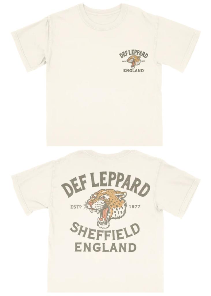 2026 British Hard Rock Band Def Leppard Graphic Print T-Shirt Women Men Loose Casual Oversized Top O-neck Cotton Solf Summer New Tee Short Sleeve