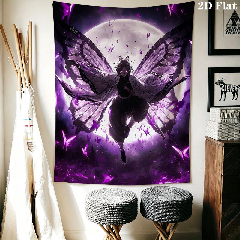 Shinobu Kocho Pattern Home Decor Tapestry, Wall Hanging, Decorative RV Wall Cloth.SGT0917100