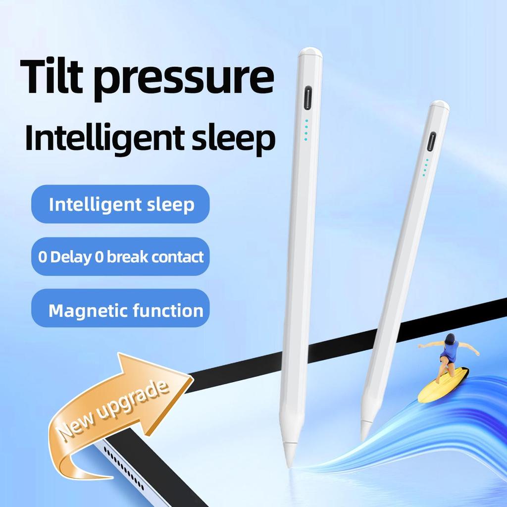 Stylus Pen for iPad 2018-2025 & Android, 10 Min Charge, Tilt & Palm Rejection, Compatible with iPad 6th-11th/Air 3-5/Mini 5-6/Pro 11"/12.9"/13" M4
