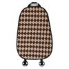 Universal Car Seat Cushion with Jacquard Knitted Diamond Grid - Anti-Slip, Fashionable Car Interior Accessory