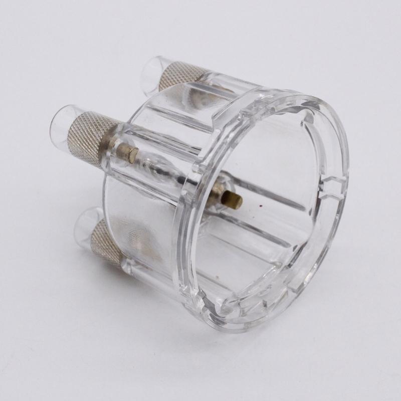 EMPI 8792 009 Крышка распределителя зажигания Верхнее крепление для T1 Универсальные сменные аксессуары Прозрачная водонепроницаемая крышка распределителя зажигания Черная