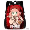 Школьный рюкзак Spy Cartoon Anime Backpack Семейный рюкзак, легкий школьный рюкзак Mochila, рюкзаки для детей, сумки для девочек