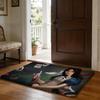 AAlice MMadness Returns Art Floor Mat Soft Flannel Absorbent Mat Non-Slip Rug Home Bedroom Bathroom