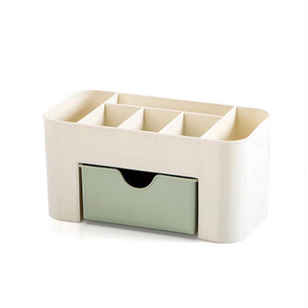 Jewelry and Cosmetics Storage Box, Drawer Style Plastic Office Desktop, Dressing Table, Lipstick Sorting Shelf