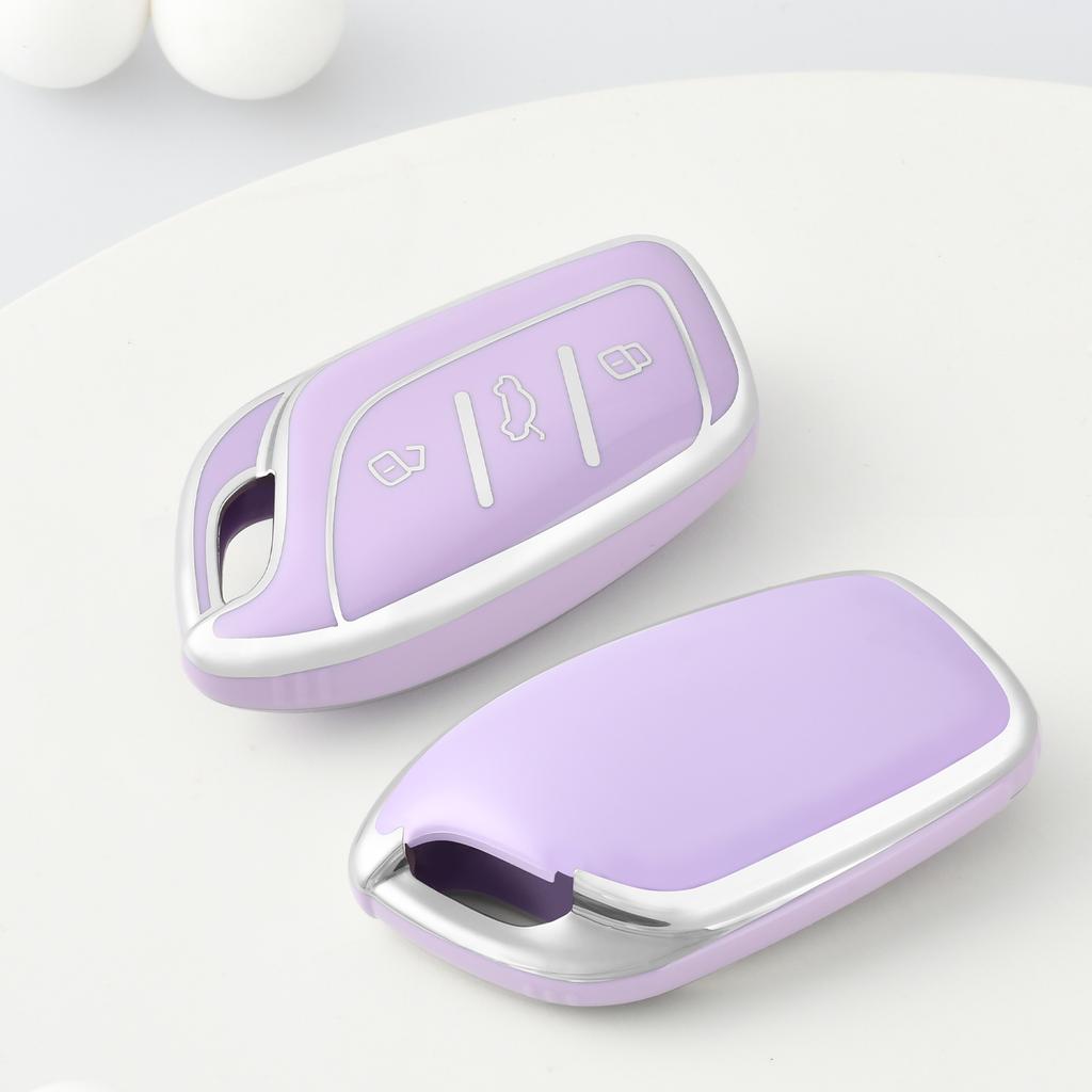 3 Buttons TPU Shell Fob for Roewe RX5 I6 I5 RX3 RX8 ERX5 MG ZS EV MG6 EZS HS EHS 2019 2020 Car Remote Key Case Cover Accessories