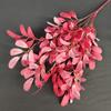 Leaf Peanut Artificial Silk Floral Bouquet Long Stem Wedding Decor Display Home