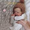 BZDOLL 3D-раскраска Кожа с видимыми венами 48 см 19 дюймов Мягкий винил Спящий Реборн Кукла Игрушка для девочки Реалистичный Подарок на день рождения ребенку