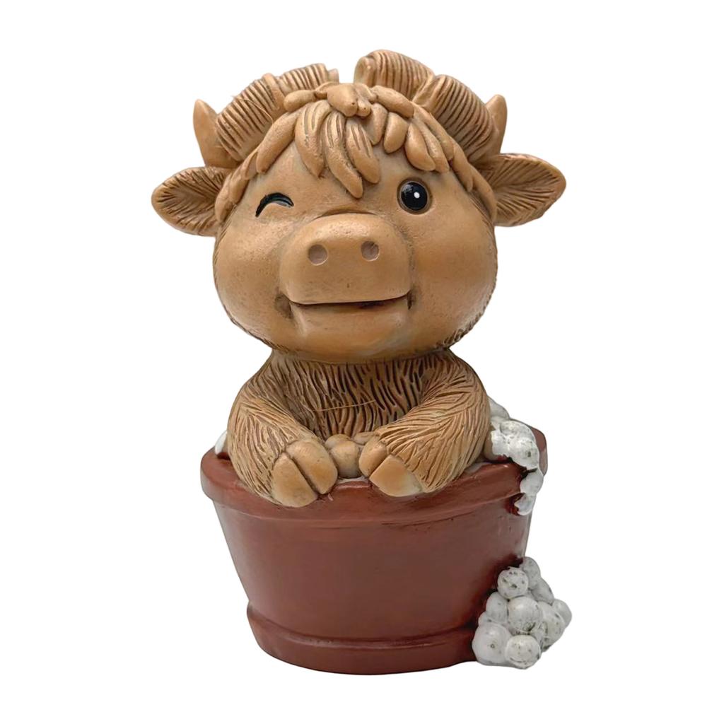 Yak Ornament Resin Crafts Ornaments Home Garden Desktop Decoration Gift